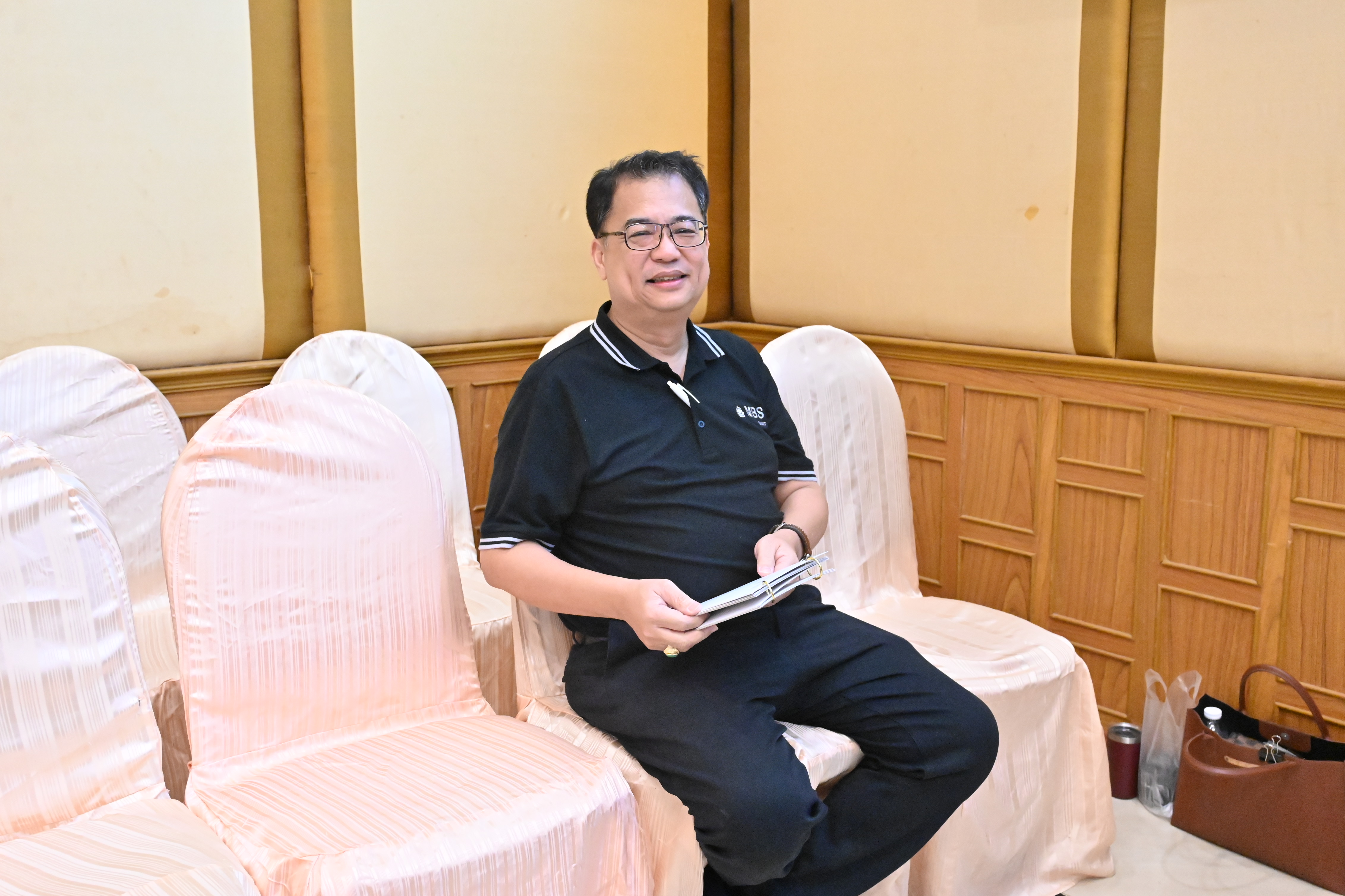 ภาพบรรยากาศการฝึกซ้อมงานรับพระราชทานปริญญาบัตร มหาวิทยาลัยมหาสารคาม ประจำปีการศึกษา 2567(การฝึกซ้อมย่อยระดับคณะวันที่สอง) 
