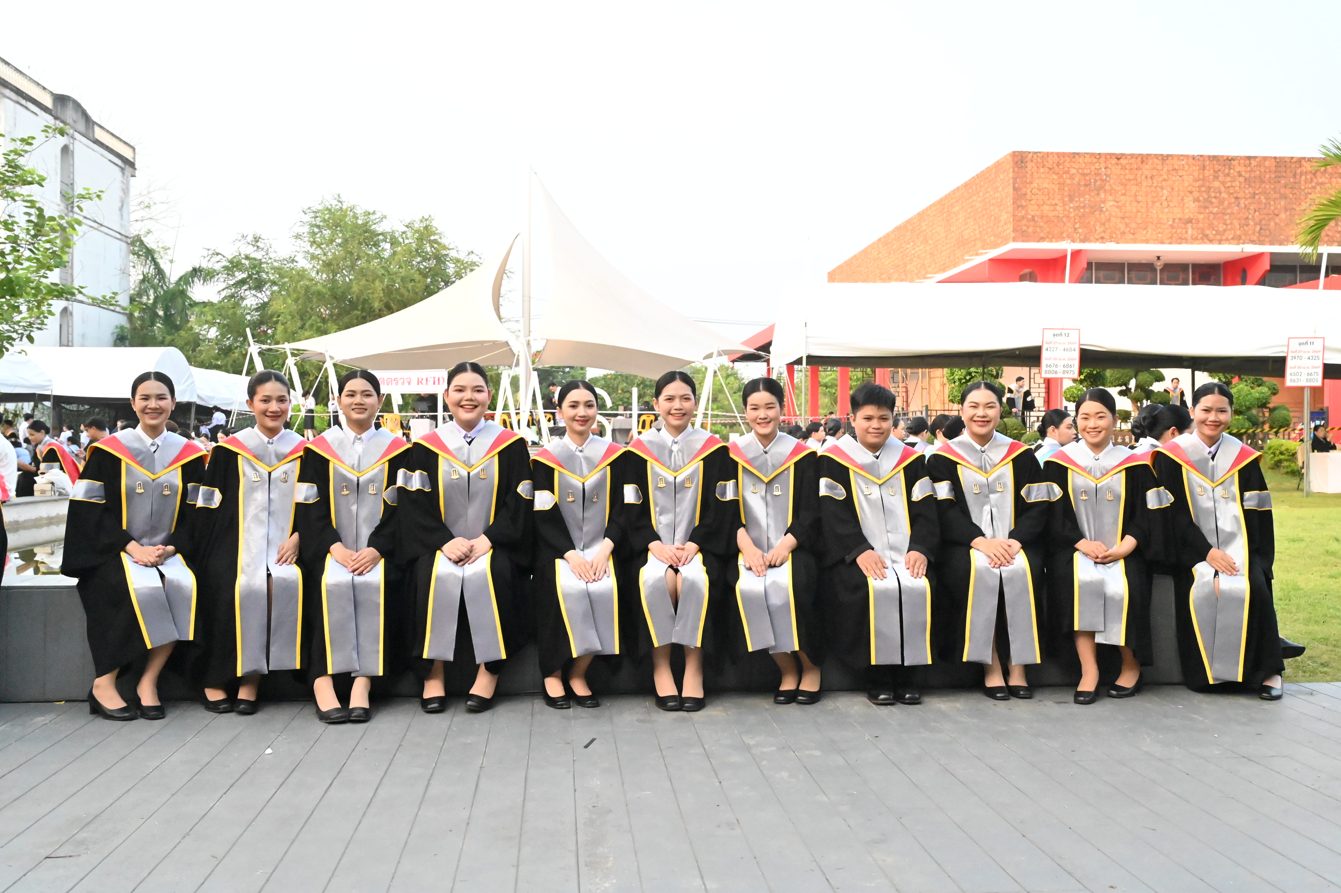 ภาพบรรยากาศพิธีพระราชทานปริญญาบัตร มหาวิทยาลัยมหาสารคาม ประจำปีการศึกษา 2567 (วันที่สอง)