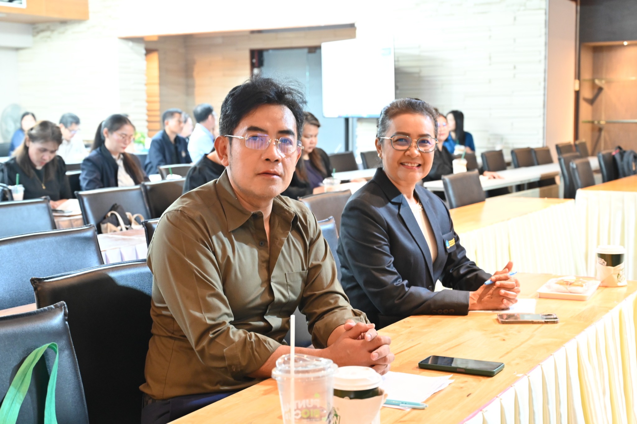 ประชุมคณะกรรมการประสานงานขับเคลื่อนงานวิจัยและบริการวิชาการ และทำนุบำรุงศิลปวัฒนธรรม มหาวิทยาลัยมหาสารคาม ครั้งที่ 3/2569